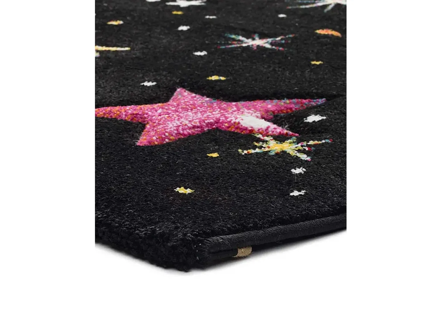 Hot Alfombra interior - infantil - - 120 x 170 cm - TOYS Negro