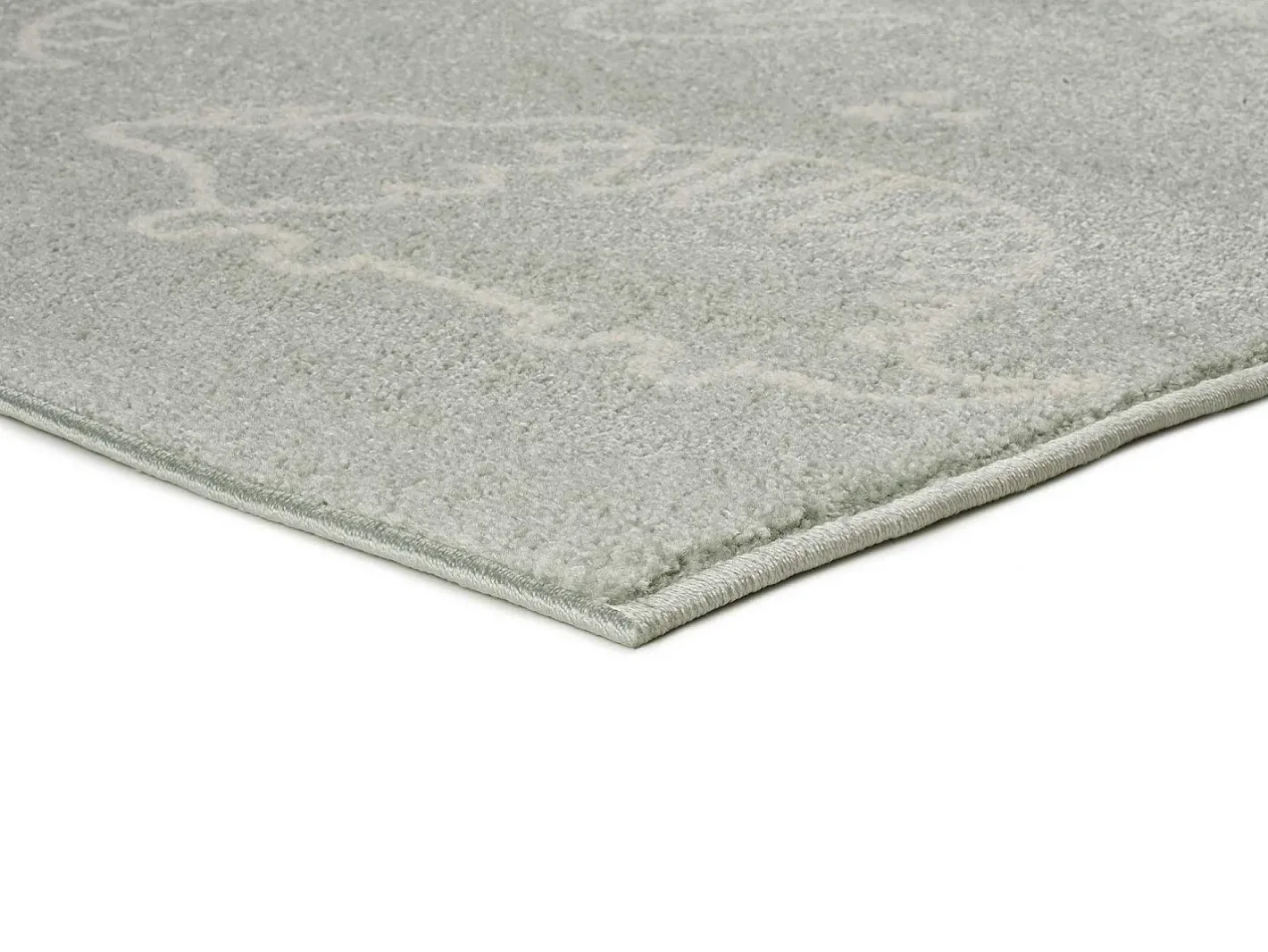 Alfombra interior - infantil dinosaurios - - 120 x 170 cm - BEATS Verde Best