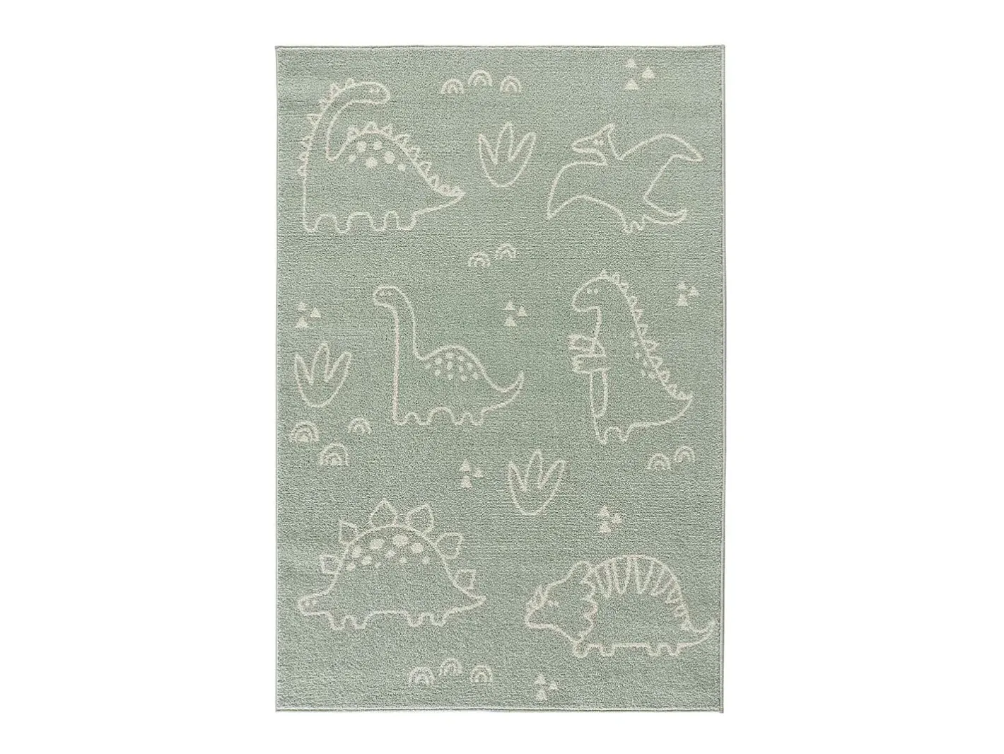Alfombra interior - infantil dinosaurios - - 120 x 170 cm - BEATS Verde Best