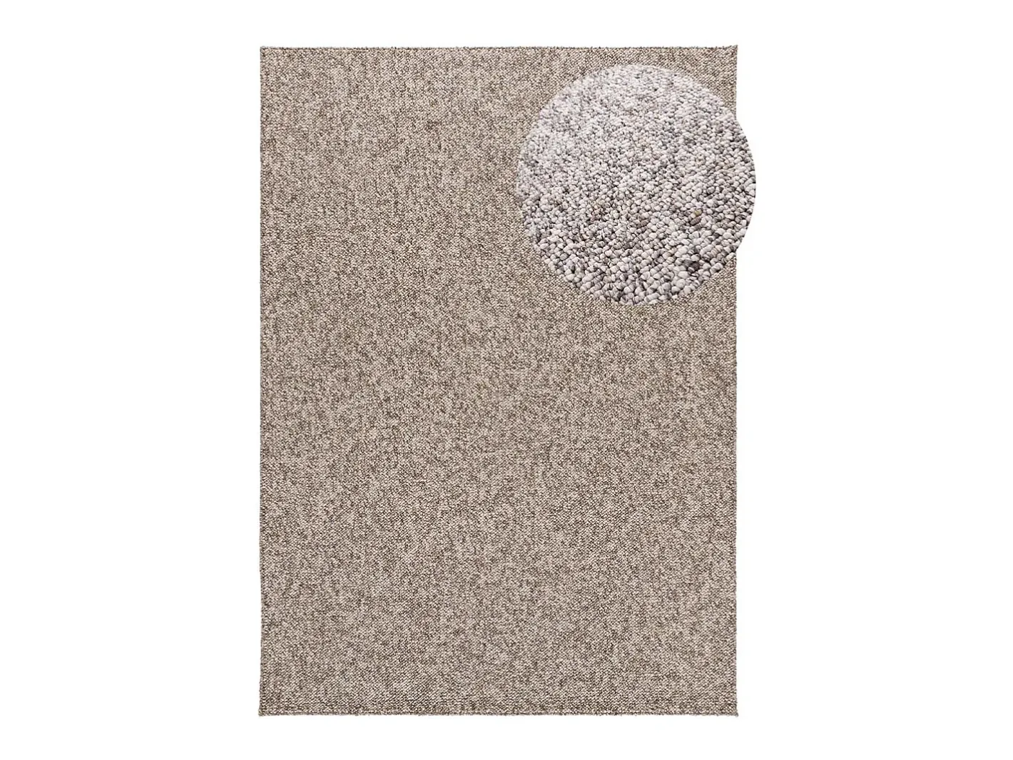 Alfombra interior - liso - - 200 x 290 cm - PETRA Gris Clearance