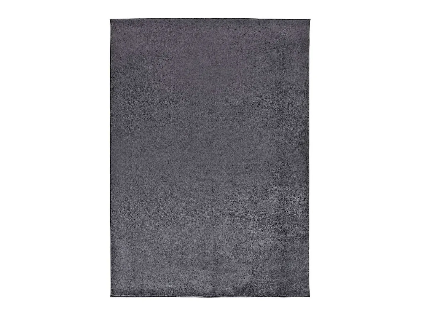Alfombra interior - liso - antracita - 120 x 170 cm - CORALINE Gris antracita