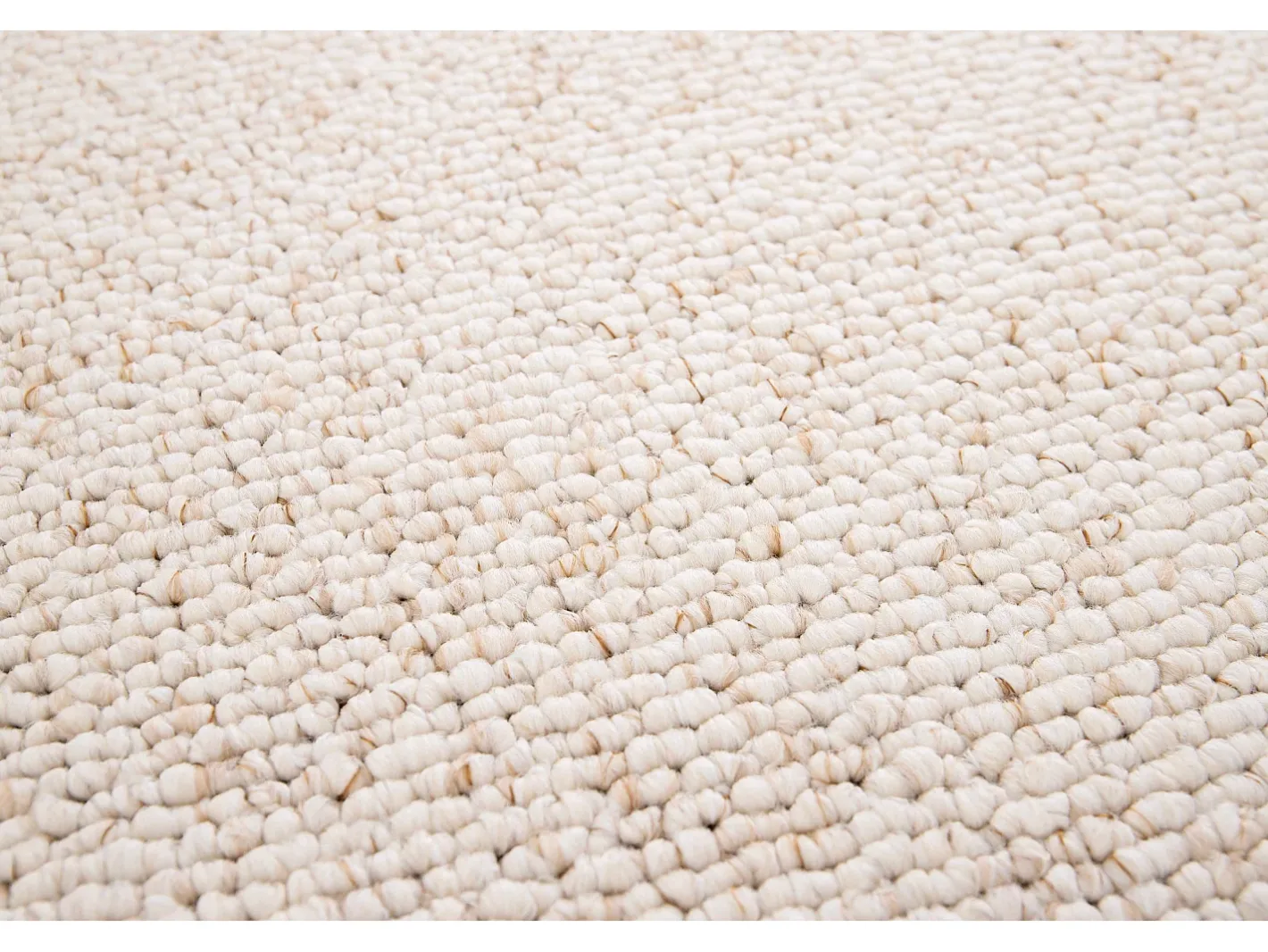Alfombra interior - liso - - 120 x 170 cm - PETRA Blanco New