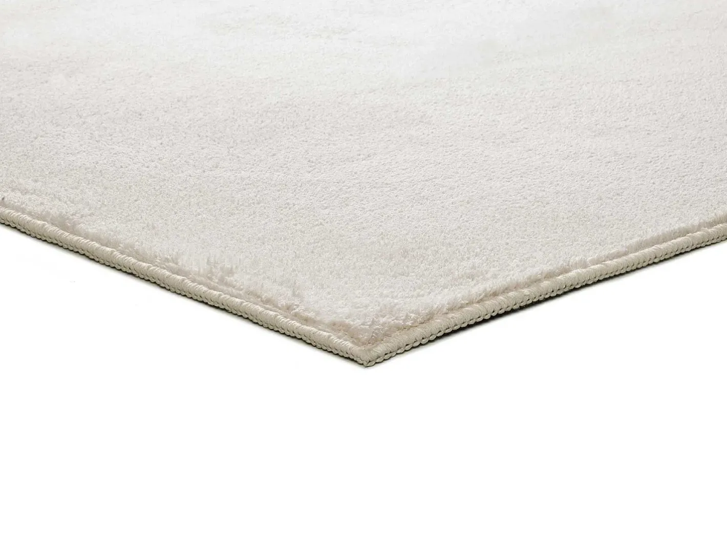 Alfombra De Salón-Alfombra interior - liso - - 60 x 100 cm - CORALINE Blanco