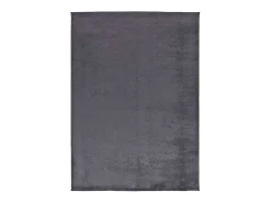 Alfombra interior - liso - antracita - 60 x 100 cm - CORALINE Gris antracita Best