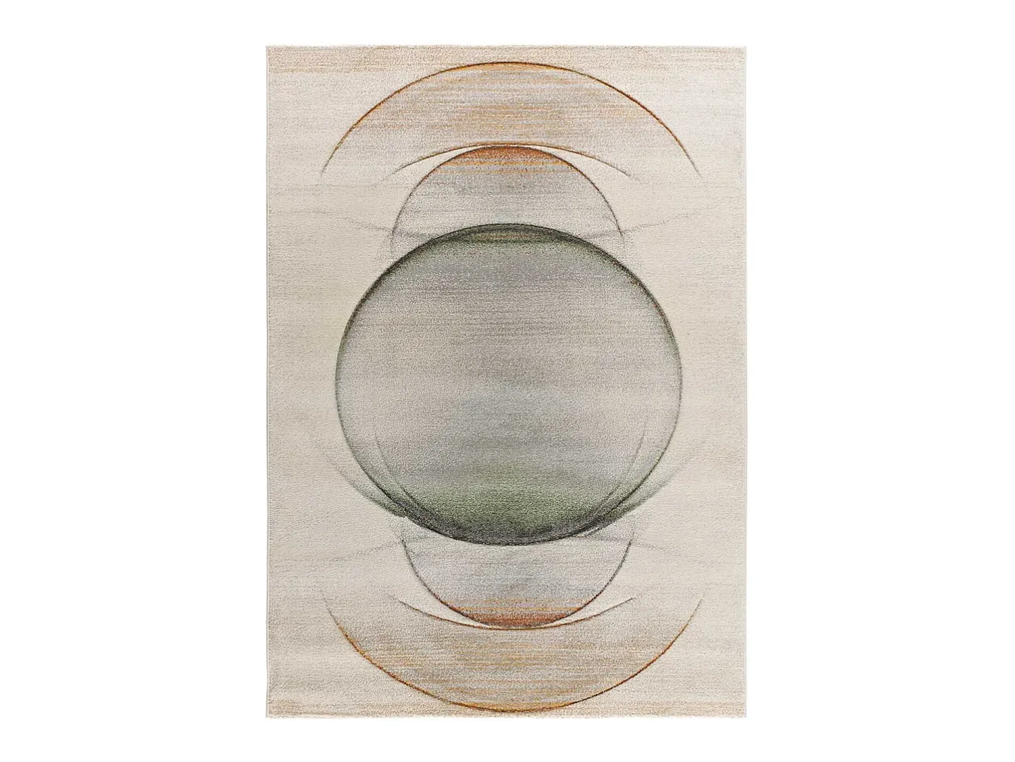 Alfombra De Salón-Alfombra interior - moderno - beige - 120 x 170 cm - LIBET Gris / Naranja / Verde / Beige