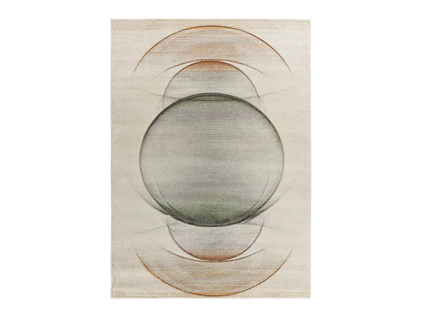 Alfombra interior - moderno - beige - 140 x 200 cm - LIBET Gris / Naranja / Verde / Beige New