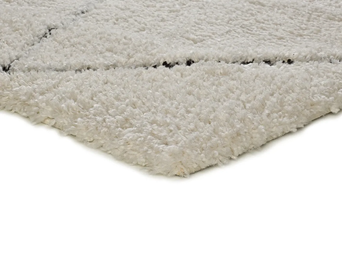 Best Alfombra interior - shaggy - - 120 x 170 cm - ATESA Crema