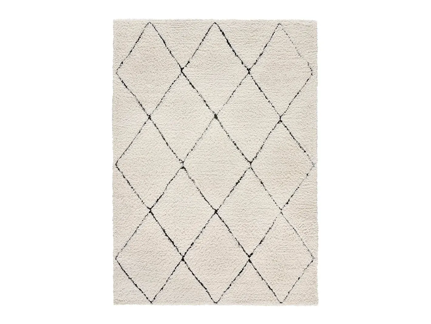 Best Alfombra interior - shaggy - - 120 x 170 cm - ATESA Crema