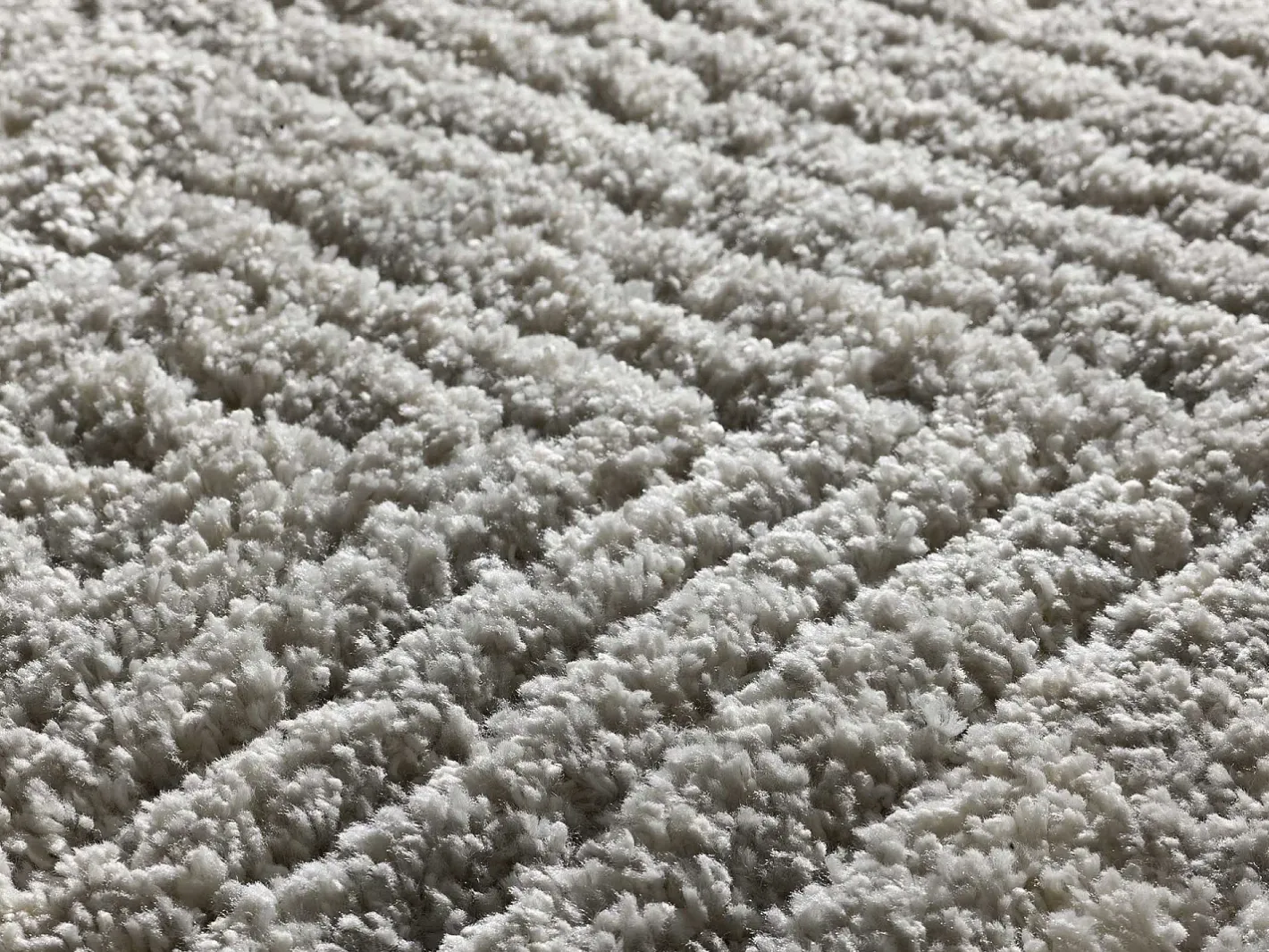 Best Alfombra interior - shaggy - plata - 120 x 170 cm - ATESA Plateado