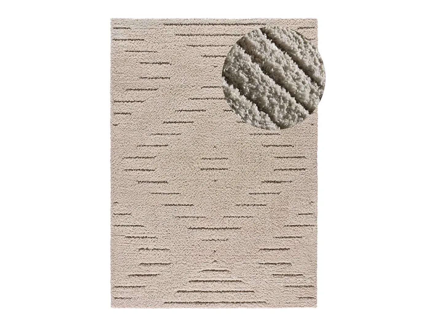 Online Alfombra interior - shaggy - - 160 x 230 cm - ATESA Crema