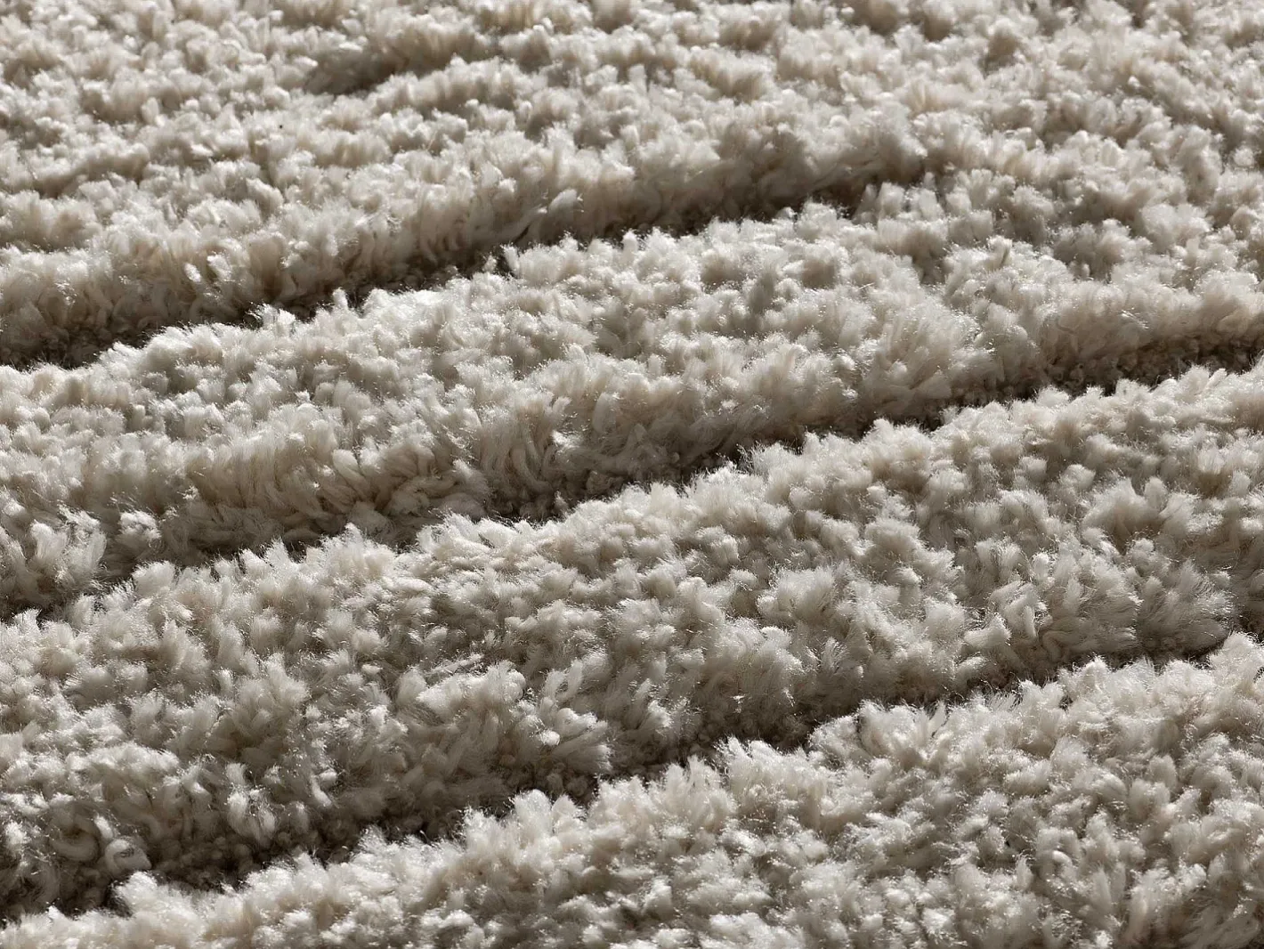 Online Alfombra interior - shaggy - - 160 x 230 cm - ATESA Crema