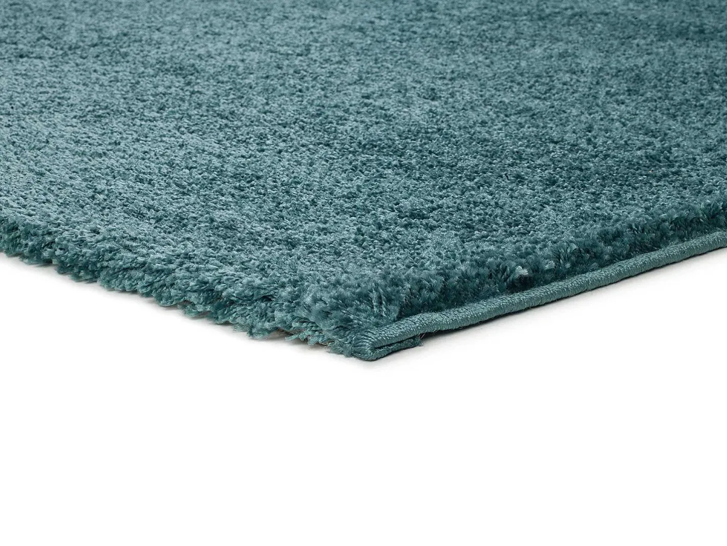 Alfombra De Salón-Alfombra interior - shaggy liso - - 60 x 120 cm - ATLAS Azul