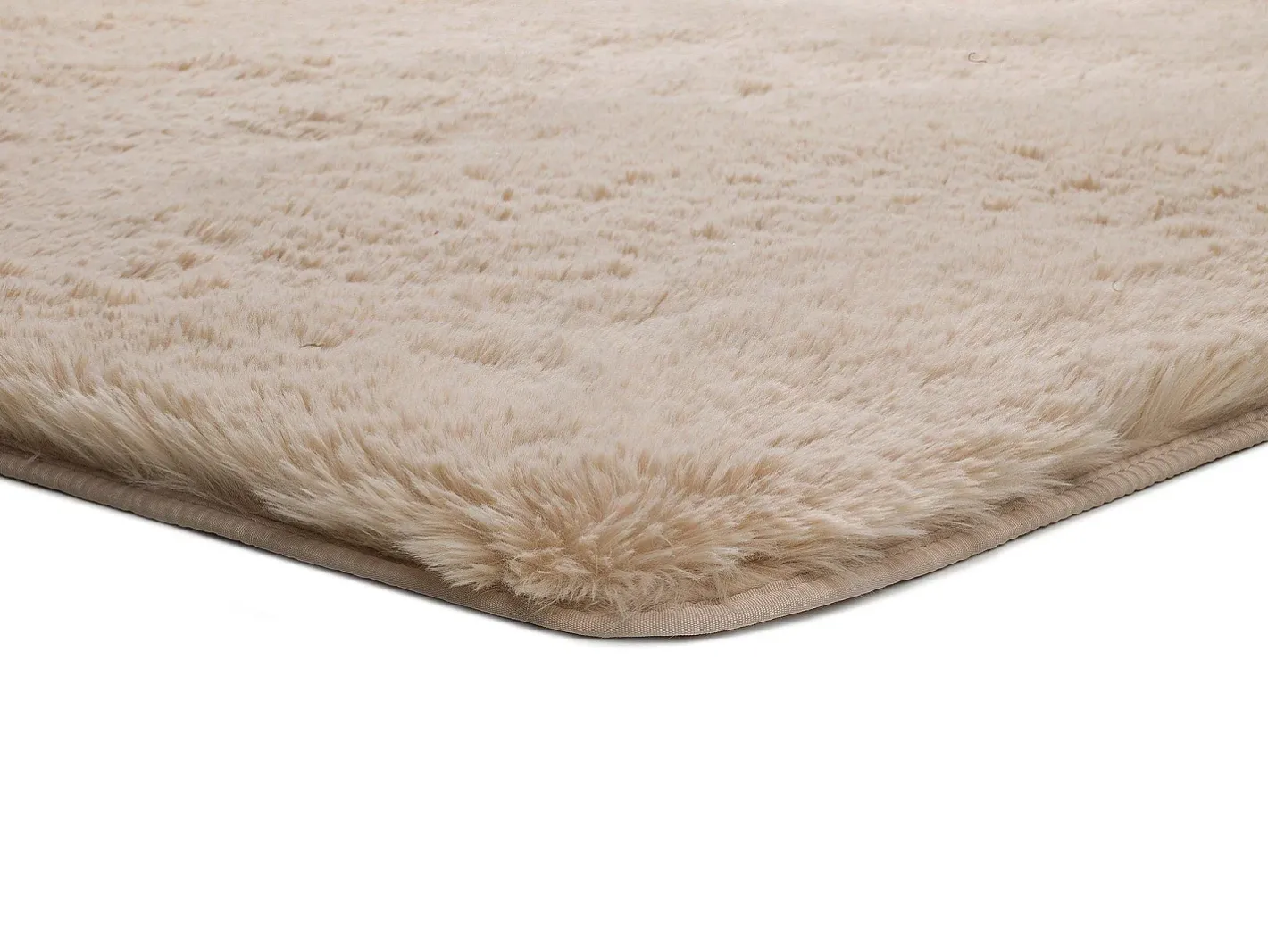 Alfombra De Salón-Alfombra interior - shaggy liso - - 160 x 230 cm - ALPACA Beige