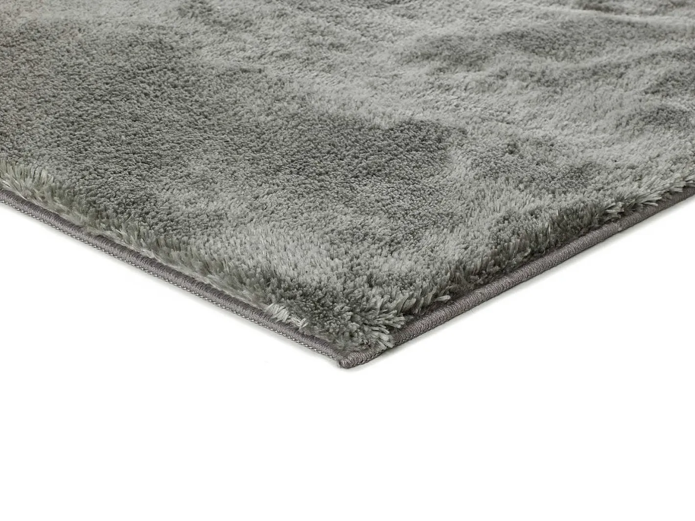 Alfombra interior - shaggy liso - antracita - 60 x 110 cm - ROMA Gris antracita Outlet