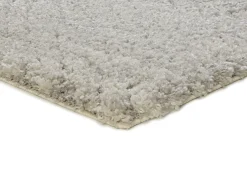 Alfombra De Salón-Alfombra interior - shaggy - plata - 160 x 230 cm - ATESA Plateado