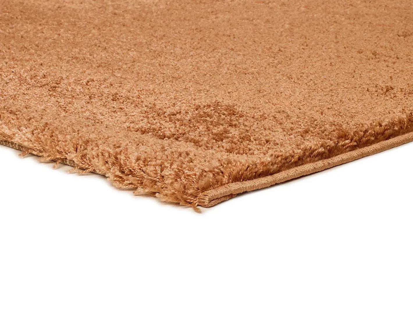 Best Alfombra interior - shaggy liso - - 60 x 120 cm - ATLAS Camel