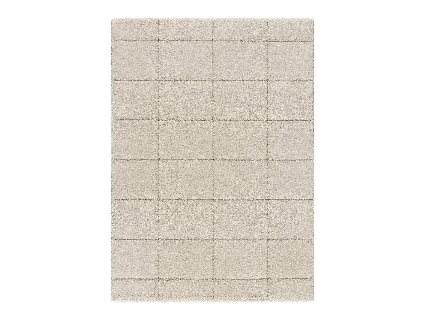 Alfombra interior - shaggy - - 133 x 190 cm - MOLIER Blanco Best