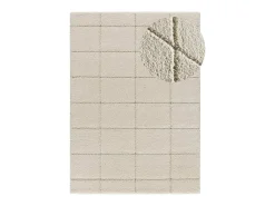 Alfombra interior - shaggy - - 133 x 190 cm - MOLIER Blanco Best