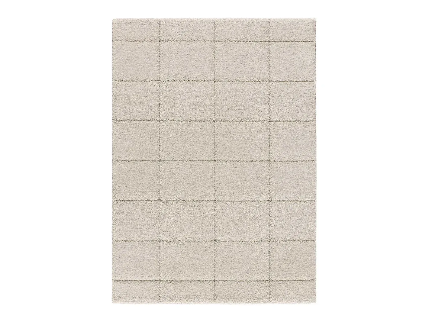 Alfombra interior - shaggy - - 160 x 230 cm - MOLIER Blanco Hot