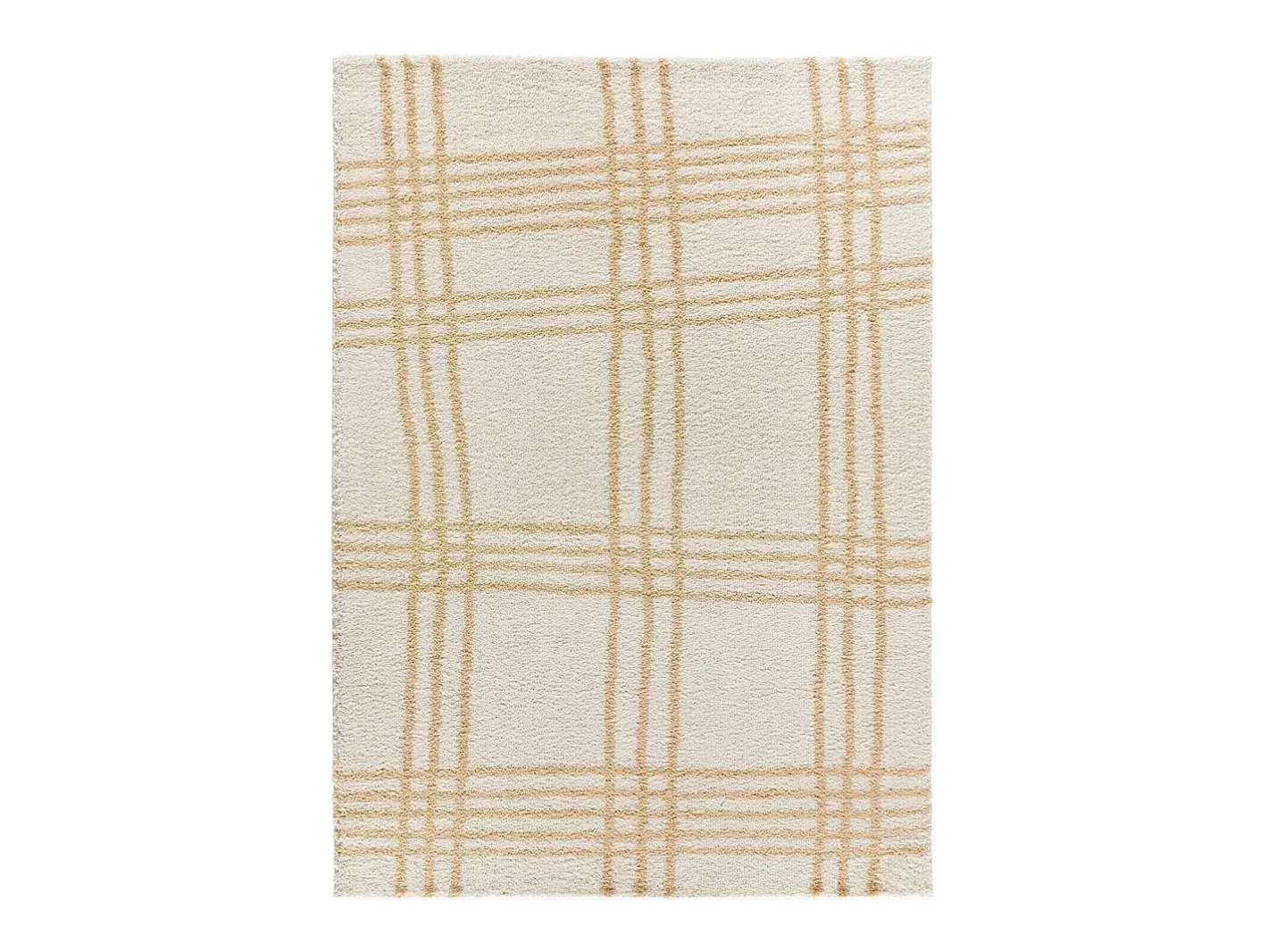 Alfombra interior - shaggy nórdico - - 133 x 190 cm - HELIA Beige Sale