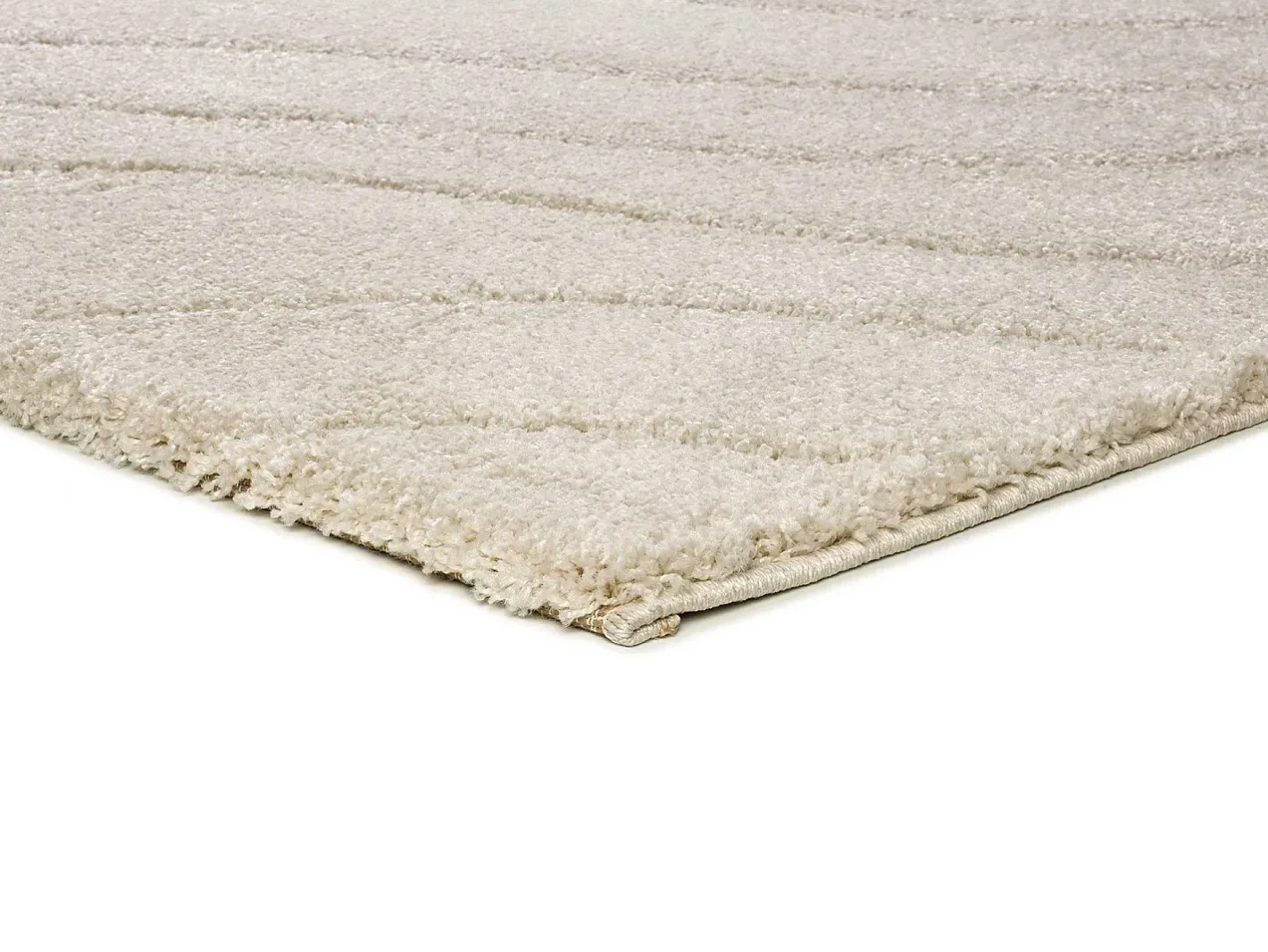 Alfombra interior - shaggy - - 60 x 120 cm - MOLIER Blanco Hot