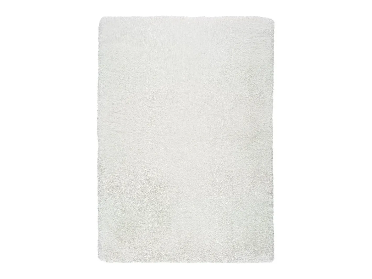 Alfombra De Salón-Alfombra interior - shaggy liso - - 80 x 150 cm - ALPACA Blanco