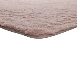 Alfombra interior - shaggy liso - maquillaje - 200 x 290 cm - ALPACA Rosa palo