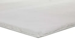 Alfombra interior - shaggy liso - - 60 x 90 cm - FOX Blanco
