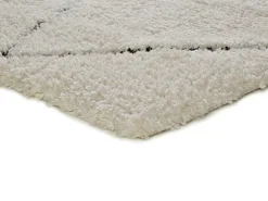 Alfombra interior - shaggy - - 60 x 120 cm - ATESA Crema Outlet