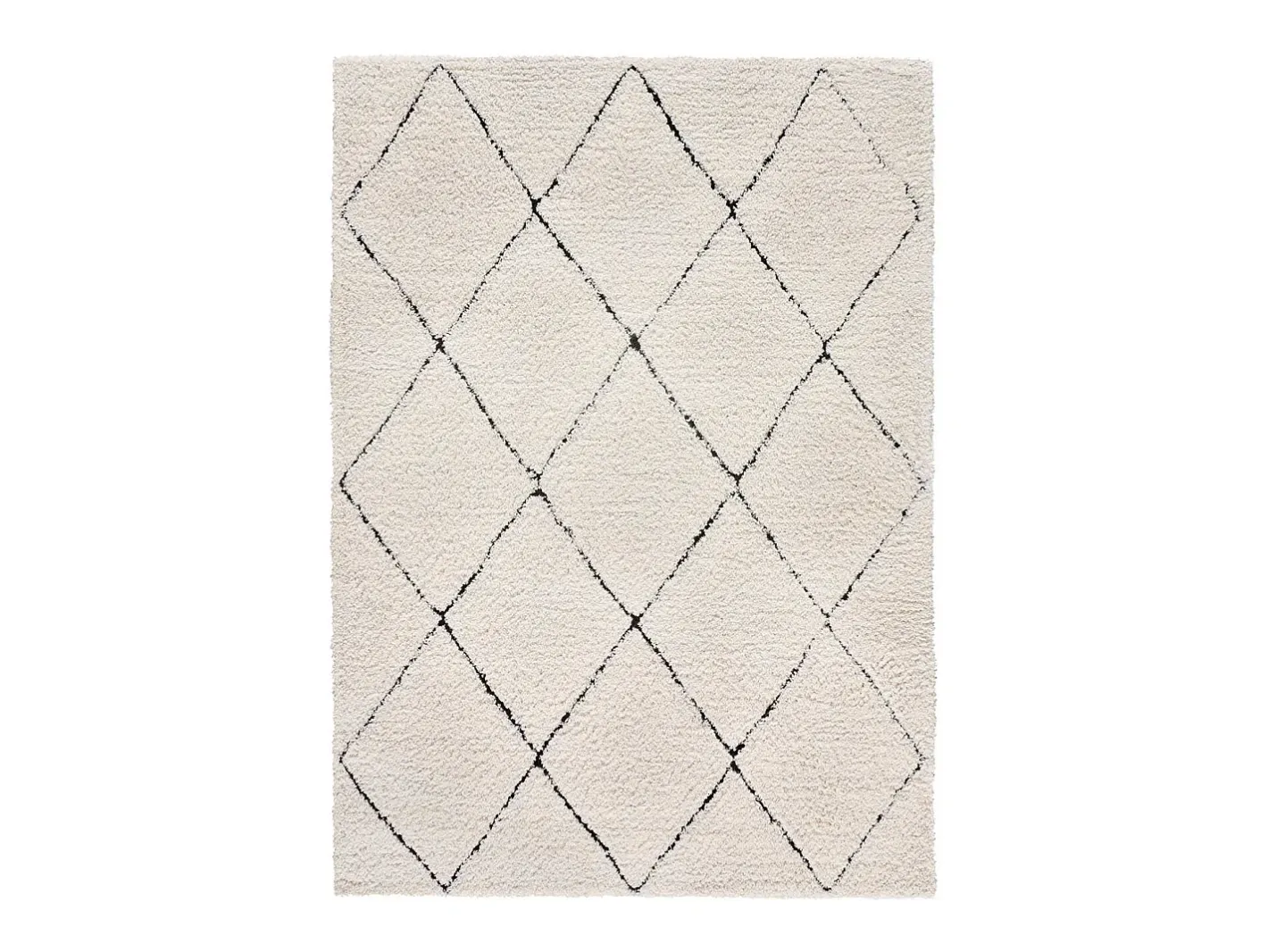 Alfombra interior - shaggy - - 60 x 120 cm - ATESA Crema Outlet