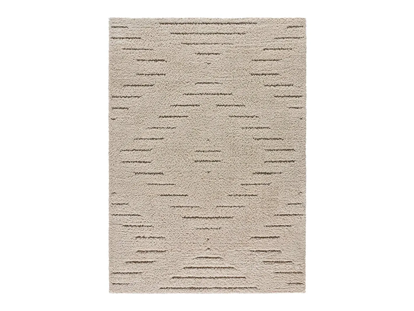 Alfombra De Salón-Alfombra interior - shaggy - - 120 x 170 cm - ATESA Crema