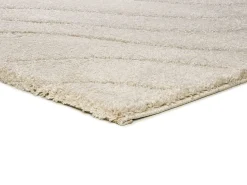 Alfombra De Salón-Alfombra interior - shaggy - - 133 x 190 cm - MOLIER Blanco