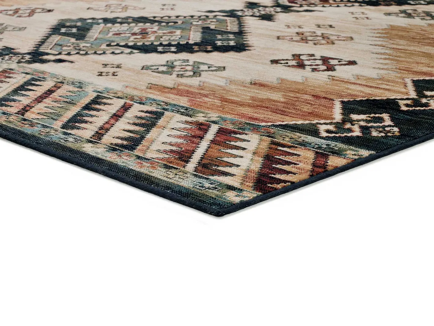 Alfombra De Salón-Alfombra interior - étnico - - 95 x 140 cm - ANTALIA Multicolor