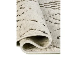 Alfombra interior - étnico - / marrón - 133 x 190 cm - CERES Crema New
