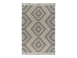 Alfombra interior - étnico - - 80 x 120 cm - CHANDIA Gris Outlet