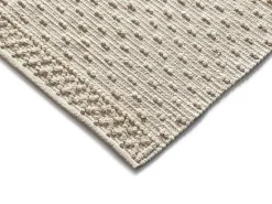 Alfombra interior - étnico con relieve - - 160 x 230 cm - PAMUK Crema Clearance