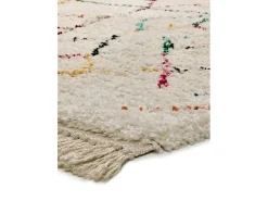 Alfombra De Salón-Alfombra interior - étnico - - 135 x 190 cm - YEBEL Blanco