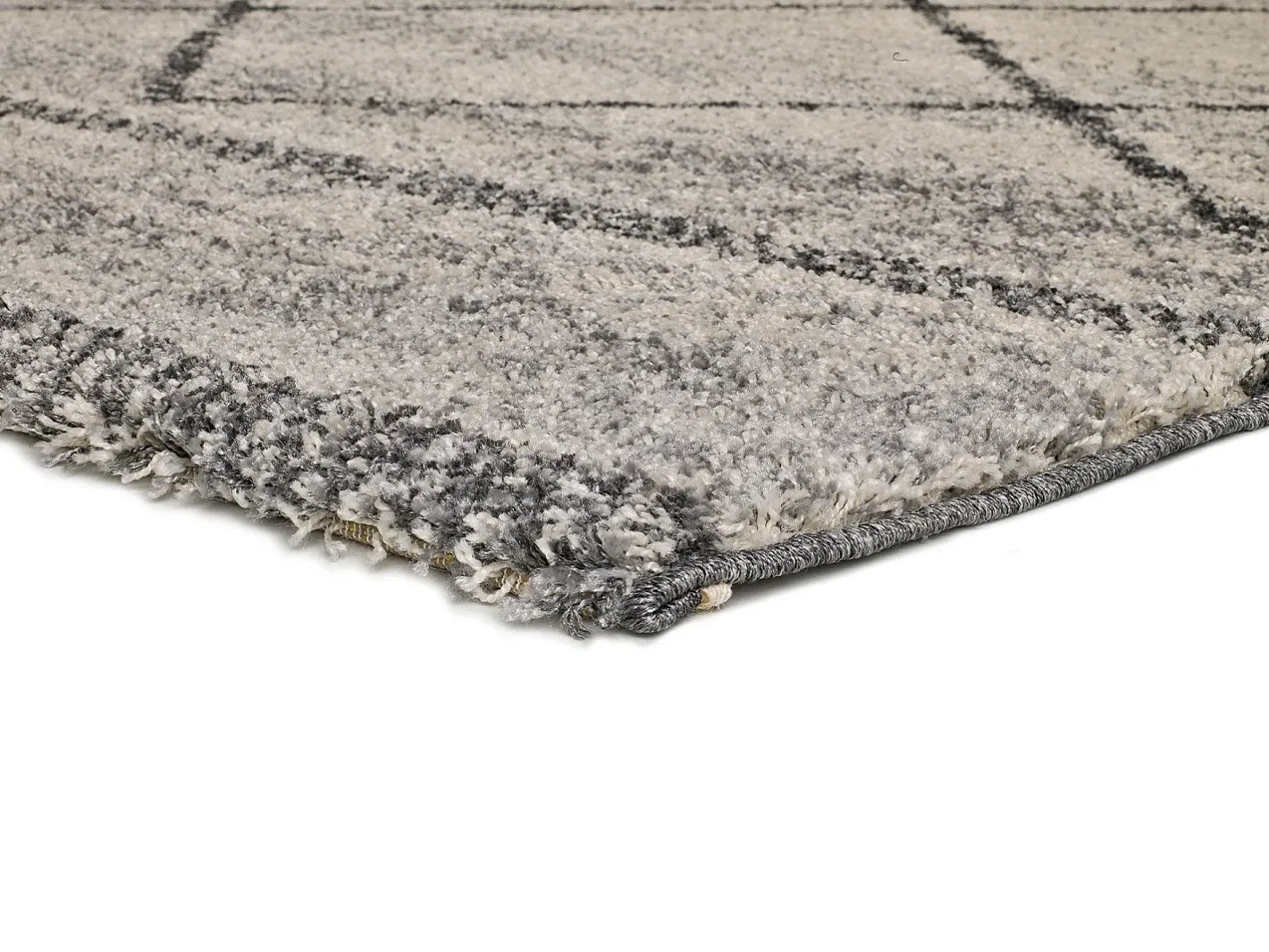 Alfombra De Salón-Alfombra interior - étnico - - 133 x 190 cm - KASBAH Gris