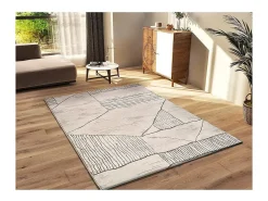 Alfombra De Salón-Alfombra interior - étnico - / marrón - 200 x 285 cm - CERES Crema