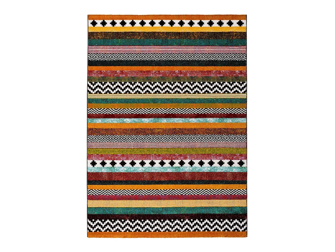 Alfombra interior - étnico - - 80 x 150 cm - MOAR Multicolor Discount