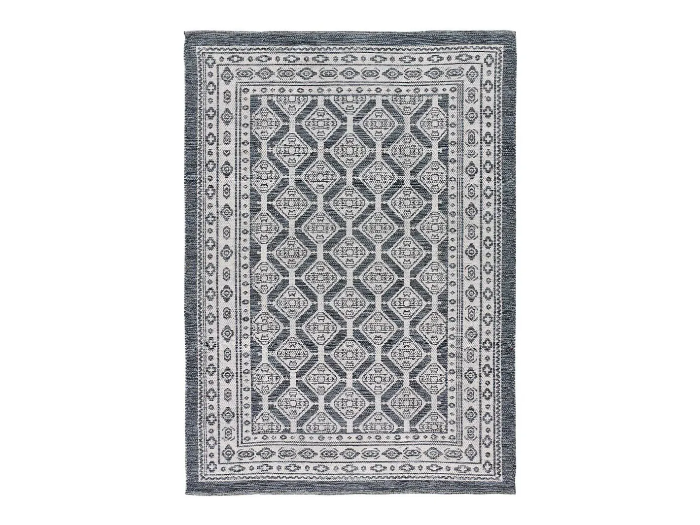 Alfombra interior - étnico - - 120 x 170 cm - CHANDIA Azul Online