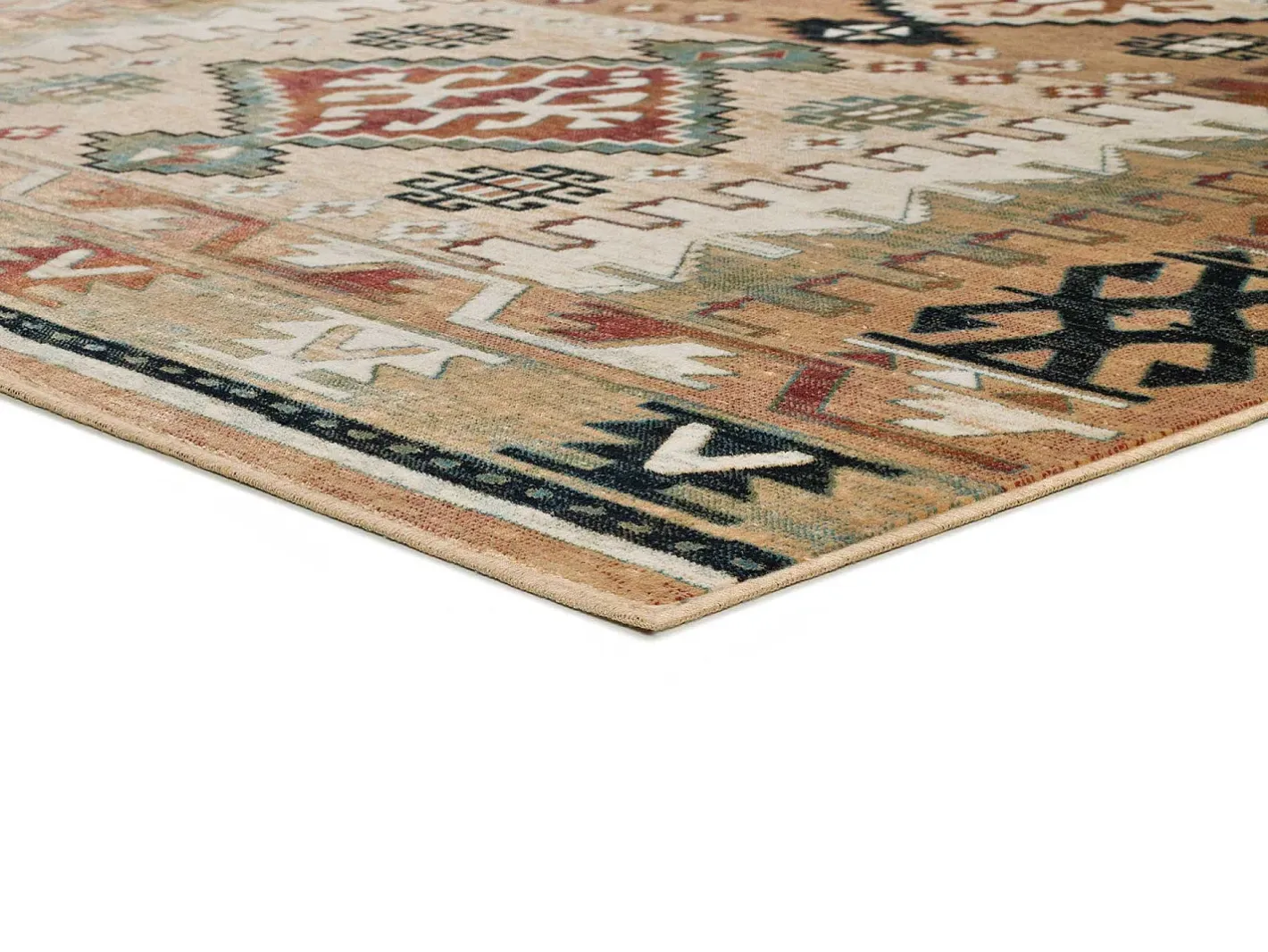 Alfombra De Salón-Alfombra interior - étnico - - 95 x 140 cm - ANTALIA Multicolor