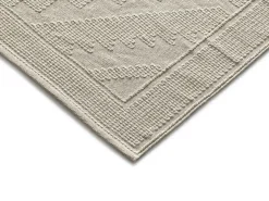 Alfombra interior - étnico con relieve - - 80 x 120 cm - PAMUK Crema Online