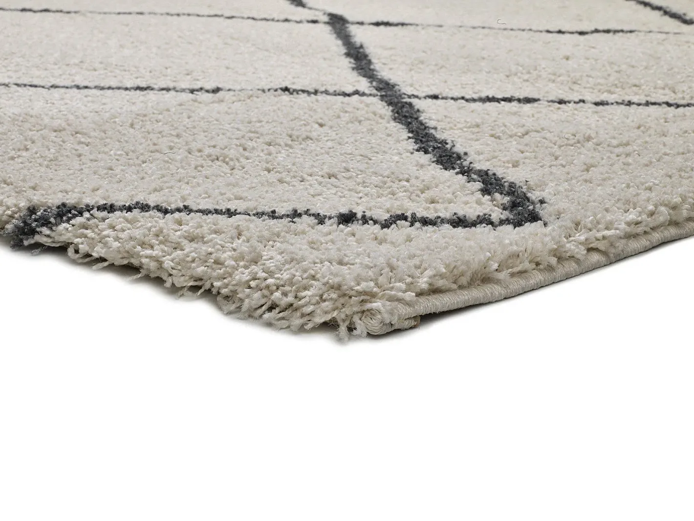 Alfombra interior - étnico - - 80 x 150 cm - ATLAS Blanco