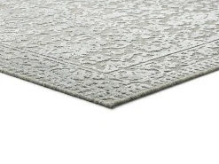 Alfombra De Salón-Alfombra interior - vintage - plata - 160 x 230 cm - ISABELLA Plateado