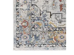 Alfombra De Salón-Alfombra interior - vintage - - 120 x 170 cm - MABEL Gris