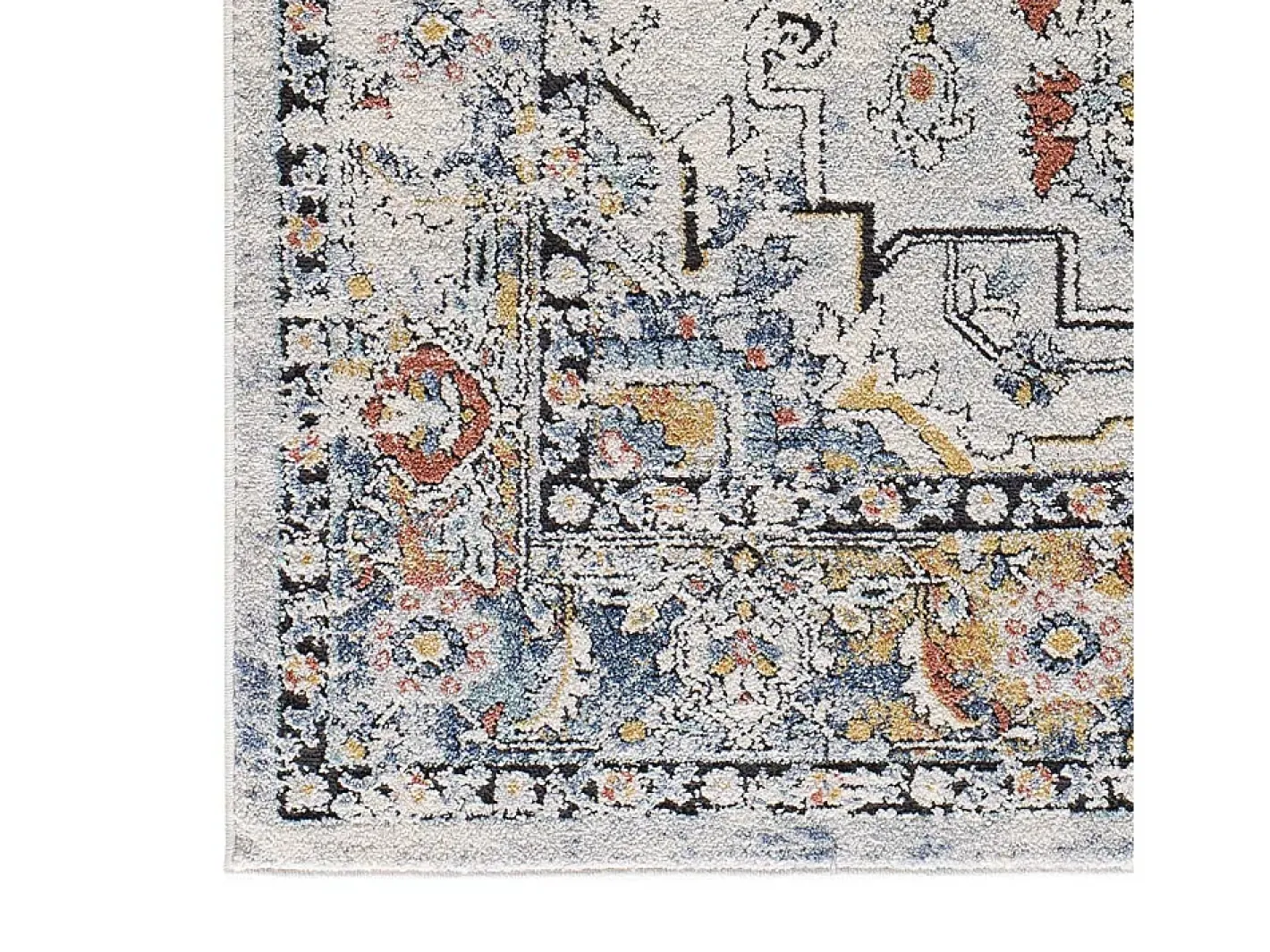Alfombra De Salón-Alfombra interior - vintage - - 120 x 170 cm - MABEL Gris