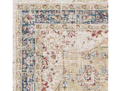 Alfombra De Salón-Alfombra interior - vintage - gris - 120 x 170 cm - NEILA Rojo
