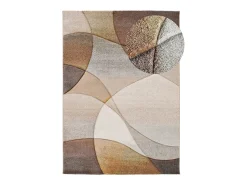 Alfombra interior - abstracto - - 80 x 150 cm - BADET Terracota / Beige Sale