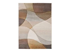 Alfombra interior - abstracto - - 80 x 150 cm - BADET Terracota / Beige Sale